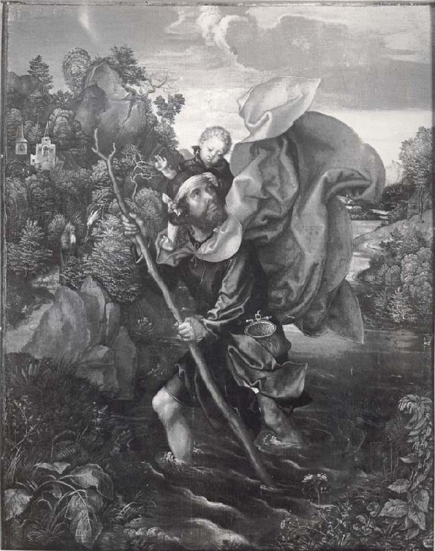 Albrecht Durer St.Christopher Sweden oil painting art